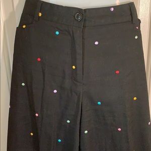 Land’ N Sea Polka dot Capri pants never worn s12